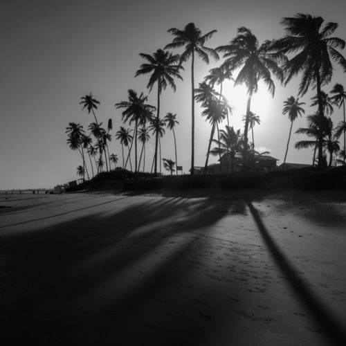 Sunset Strand Fotobehang