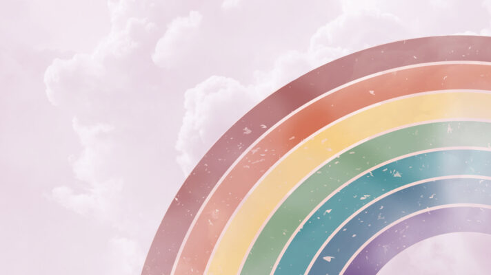 Regenboog in de wolken1