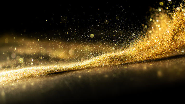 Gouden Glitters
