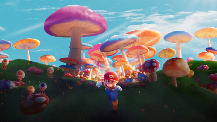 The super mario 7680x4320 9644