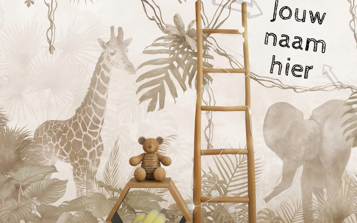 Kinderkamer behang ontwerpen 2