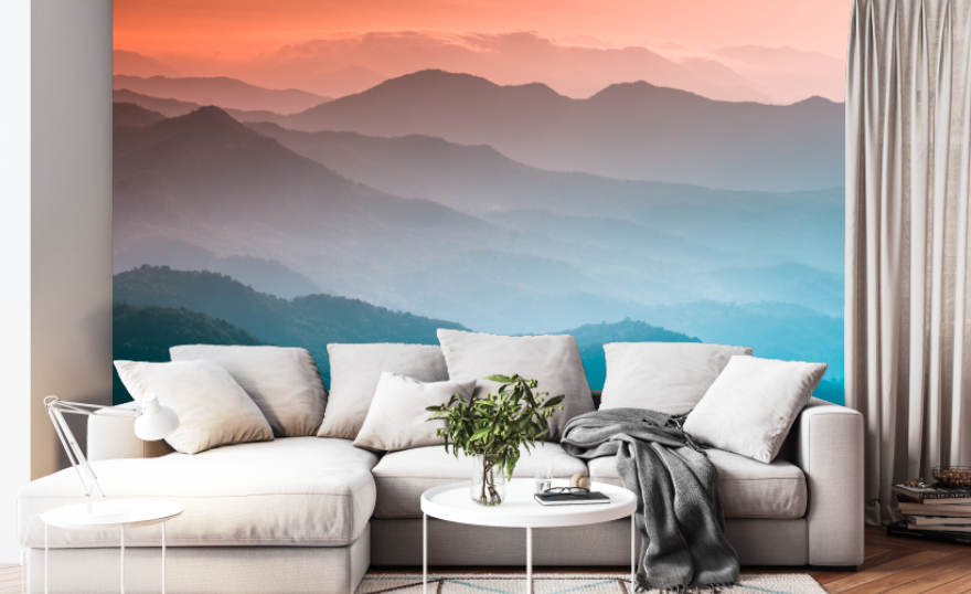 Morning mountains