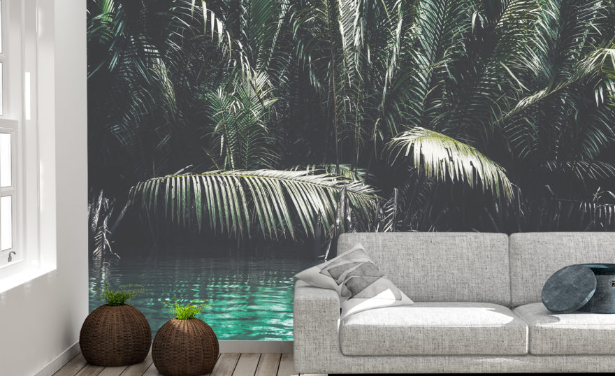 Peaceful palms